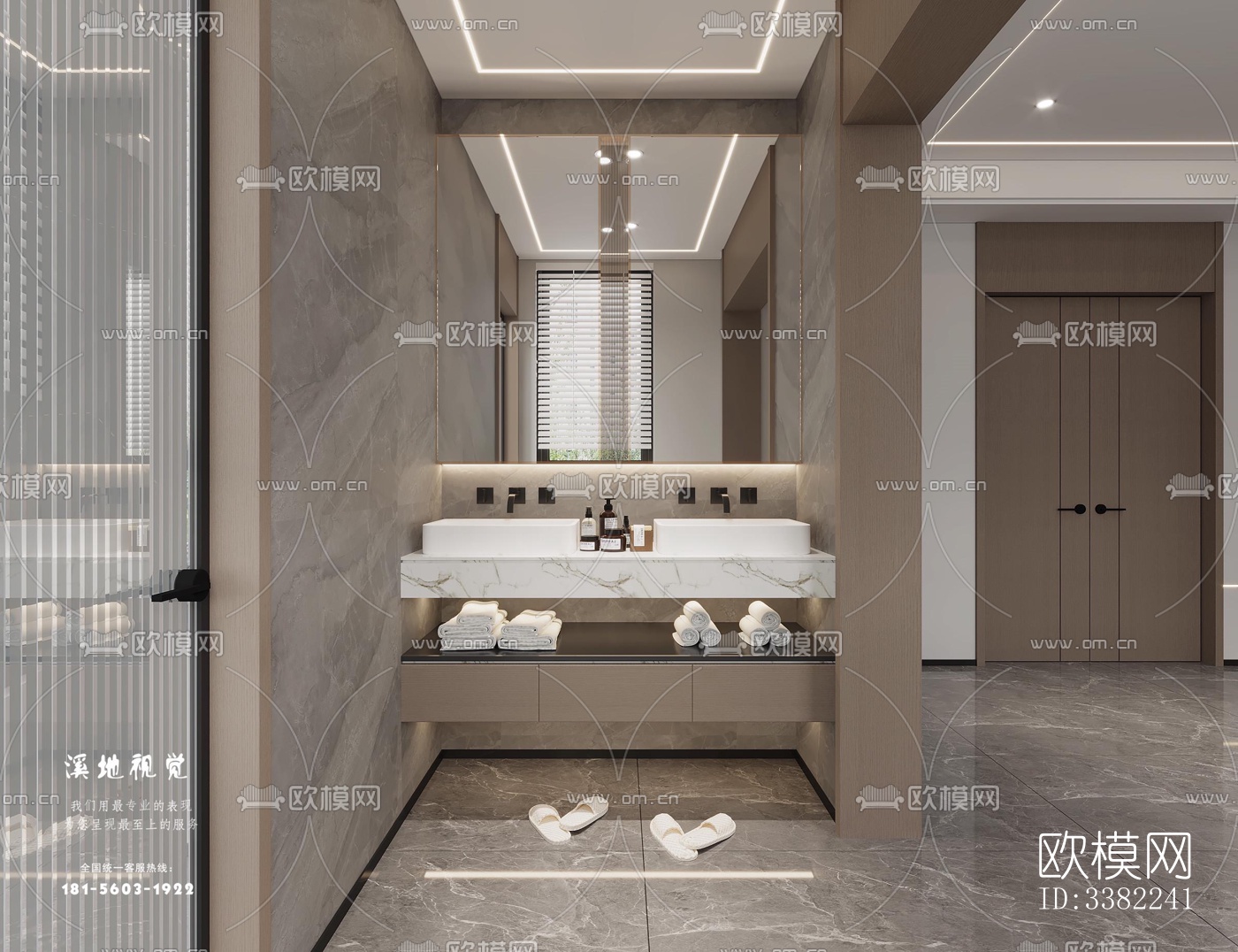 现代别墅效果图下载（渲染图8）