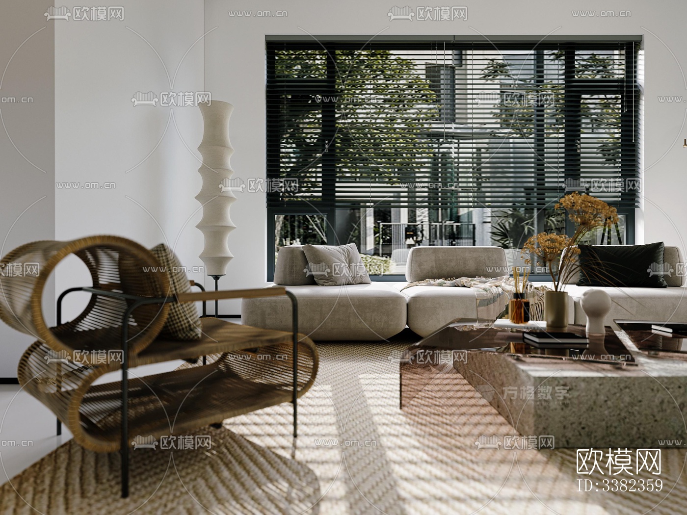 现代别墅效果图下载（渲染图7）