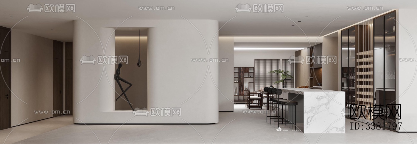 现代别墅效果图下载（渲染图7）