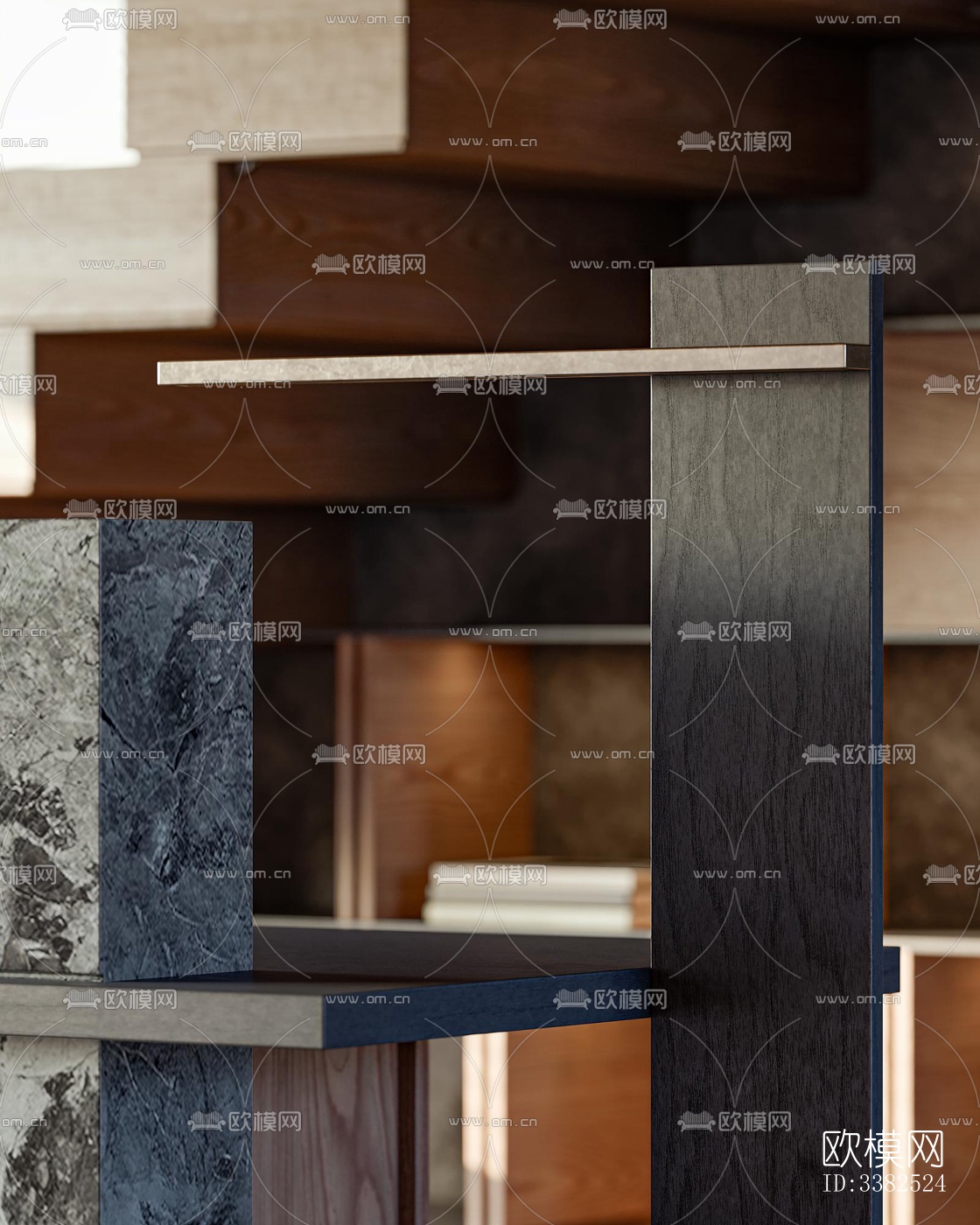 现代别墅效果图下载（渲染图4）