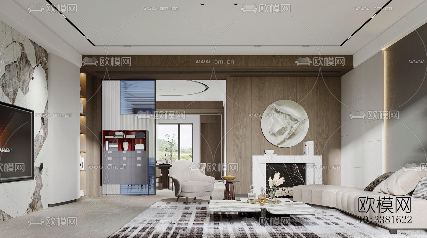 现代别墅效果图下载（渲染图8）