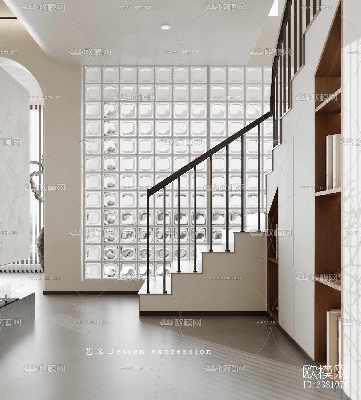 现代别墅效果图下载（渲染图4）