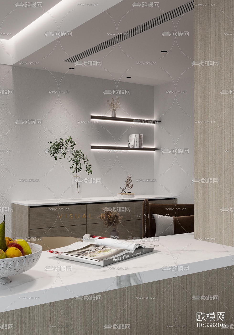 现代别墅效果图下载（渲染图9）