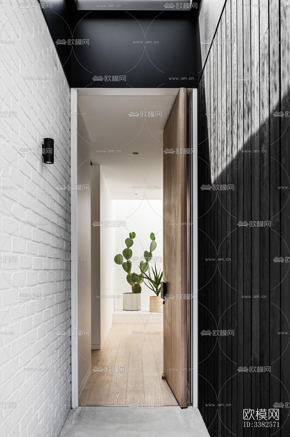 现代别墅效果图下载（渲染图3）