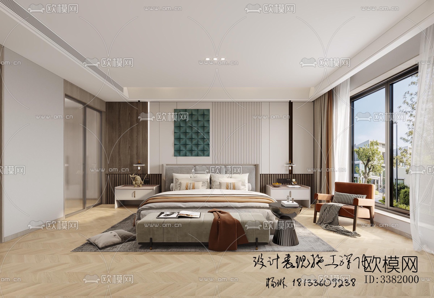 现代别墅效果图下载（渲染图8）