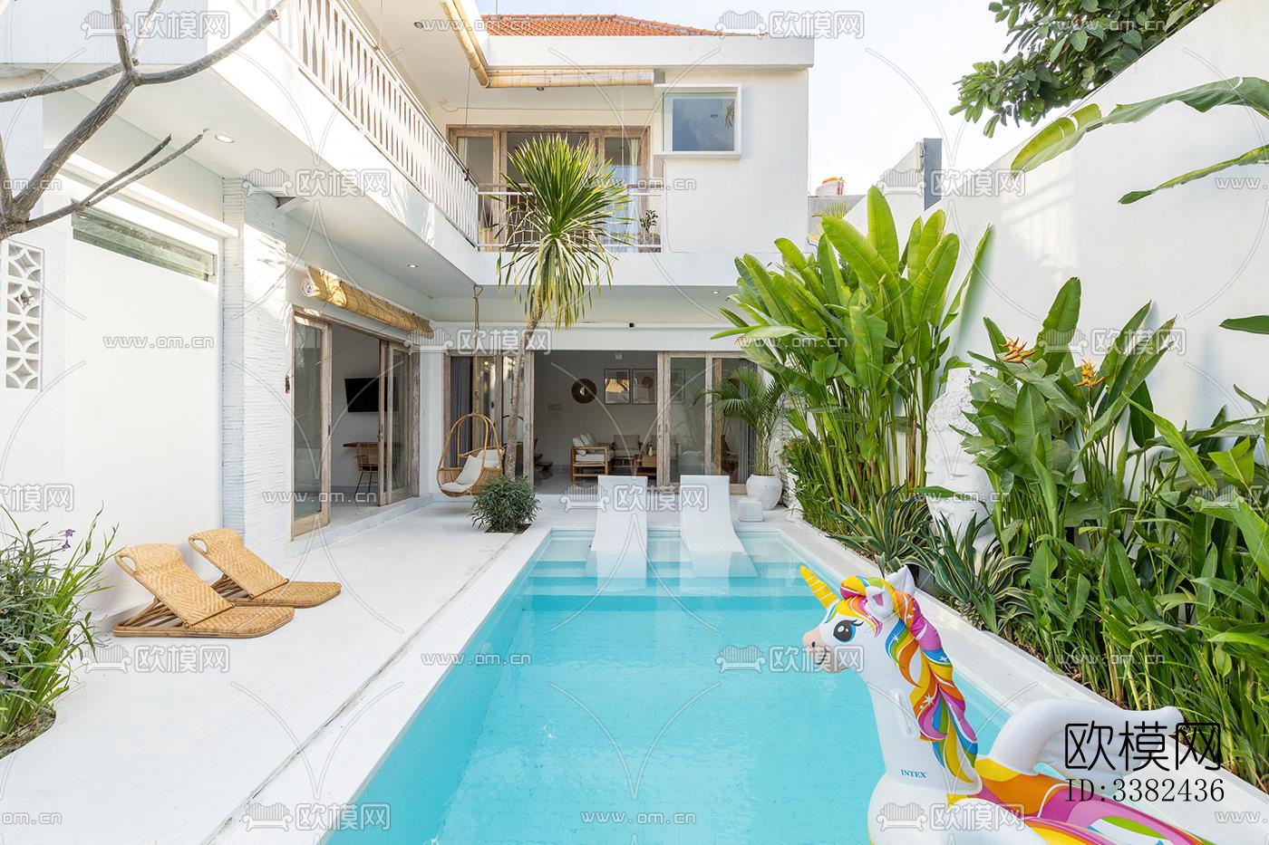 现代别墅效果图下载（渲染图15）