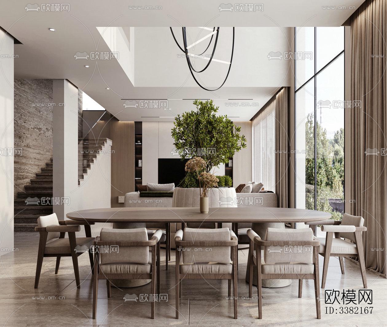 现代别墅效果图下载（渲染图17）