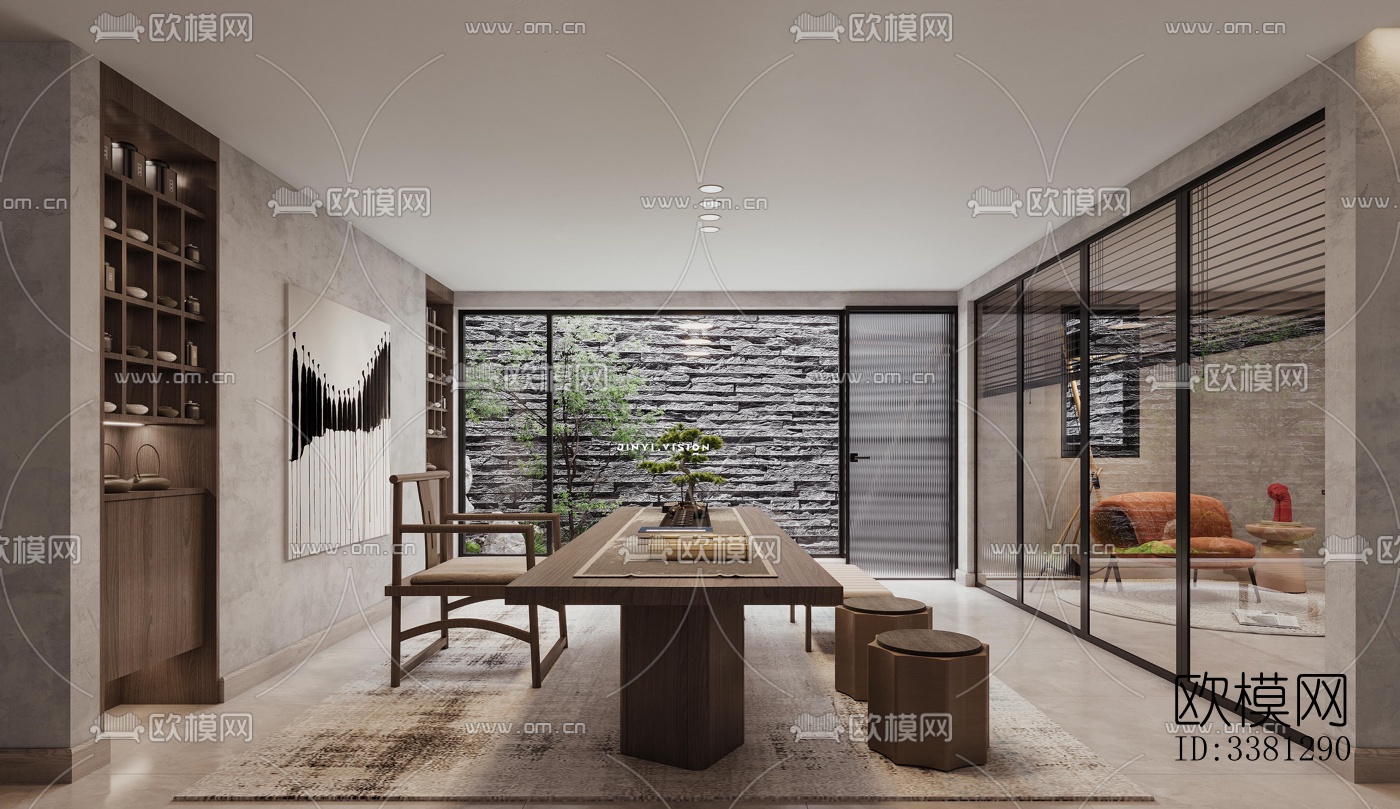 现代别墅效果图下载（渲染图3）