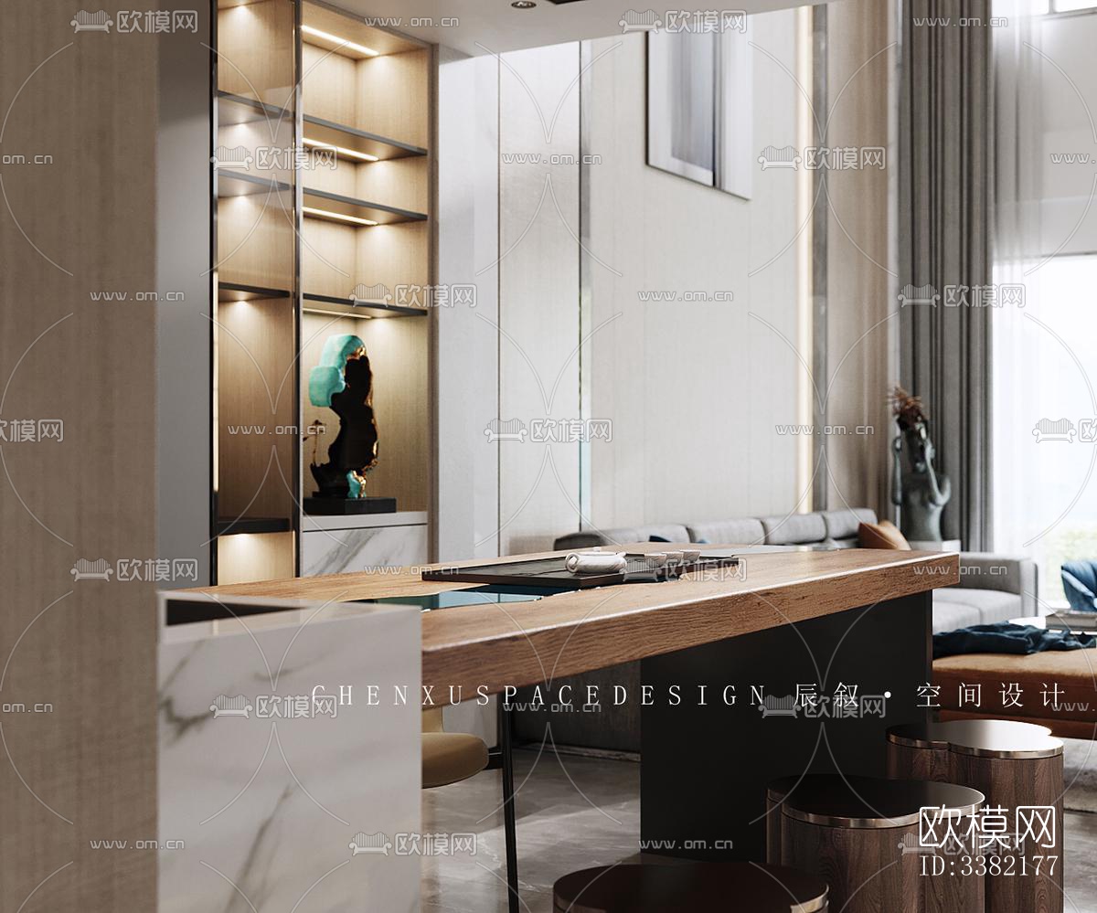 现代别墅效果图下载（渲染图5）