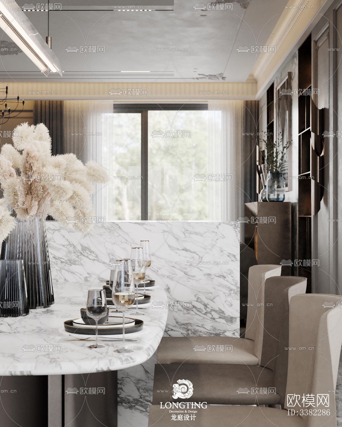 现代别墅效果图下载（渲染图14）