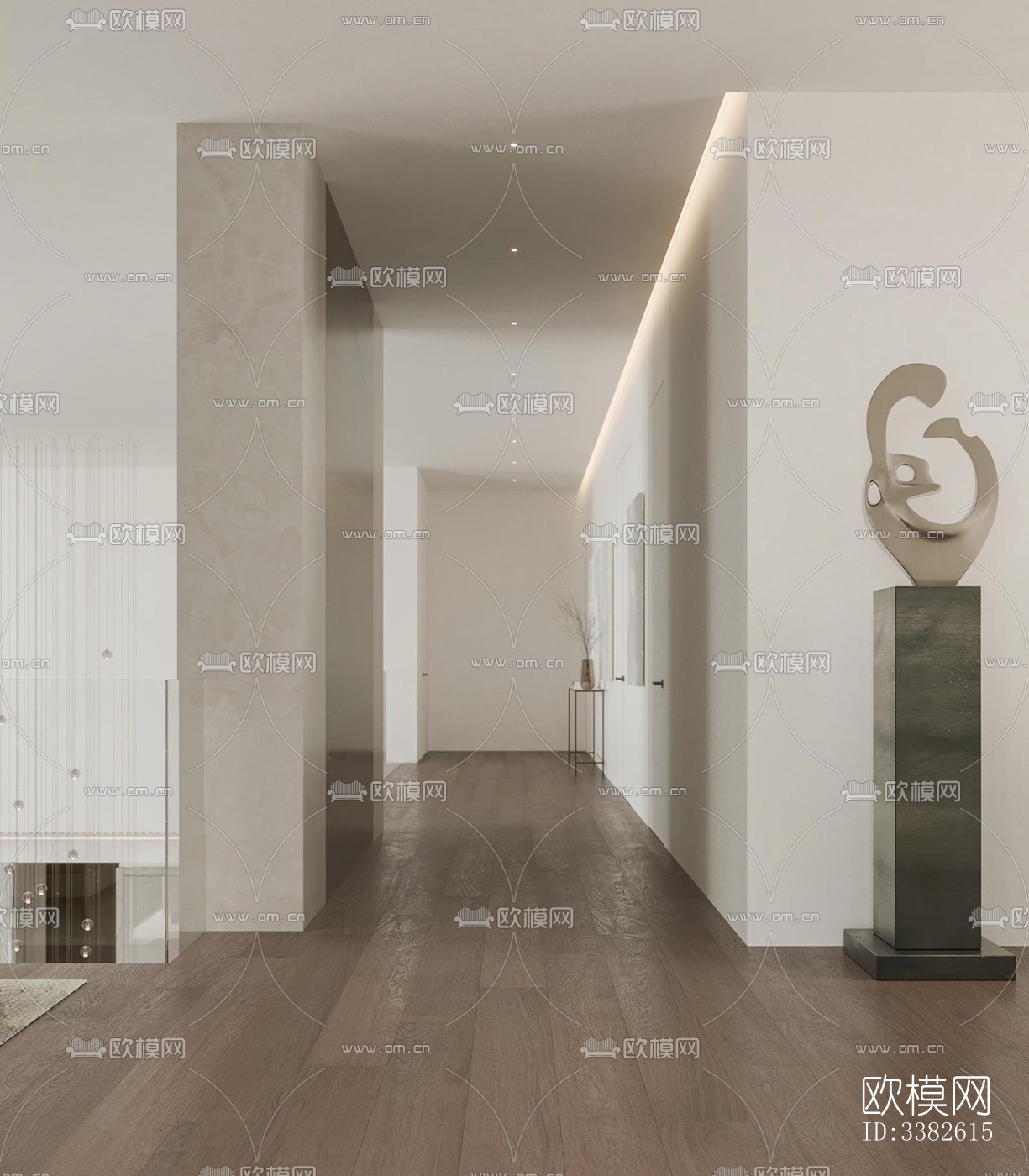 现代别墅效果图下载（渲染图12）