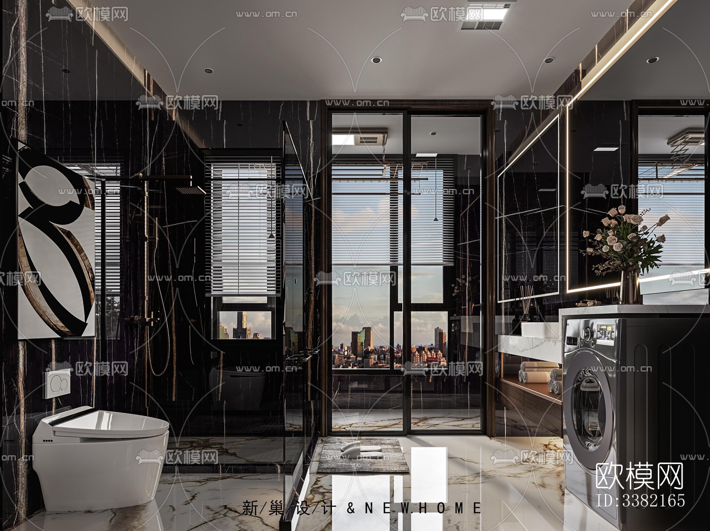 现代别墅效果图下载（渲染图9）