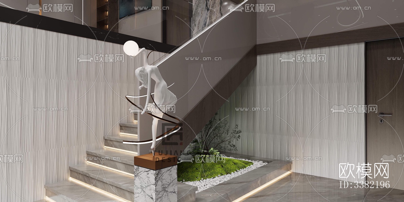 现代别墅效果图下载（渲染图6）