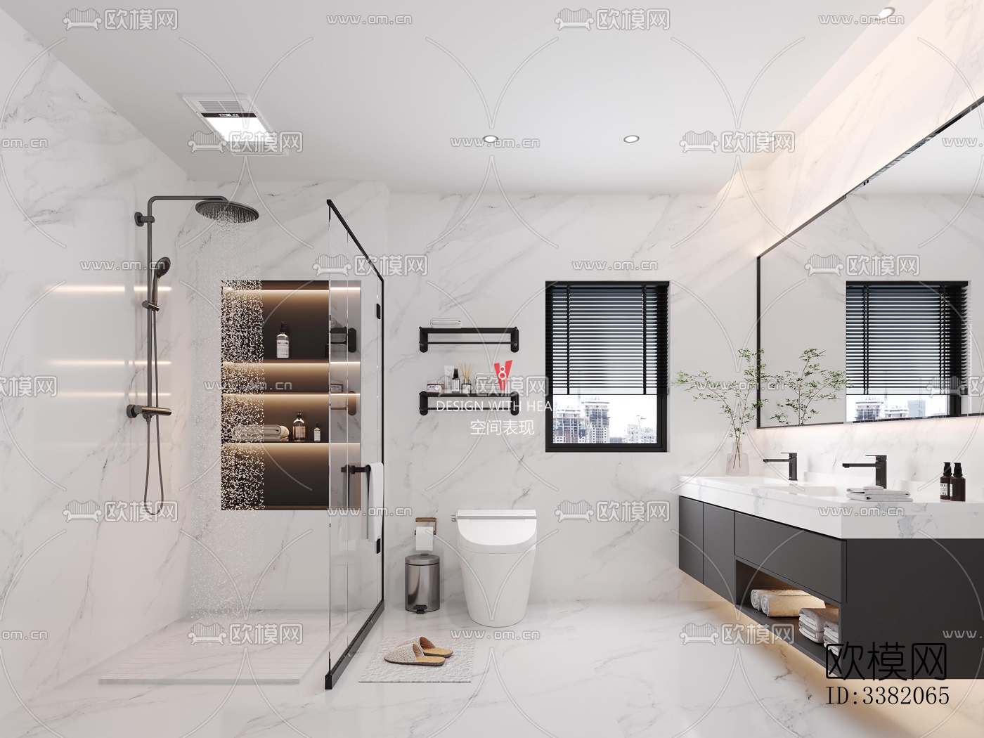 现代别墅效果图下载（渲染图12）