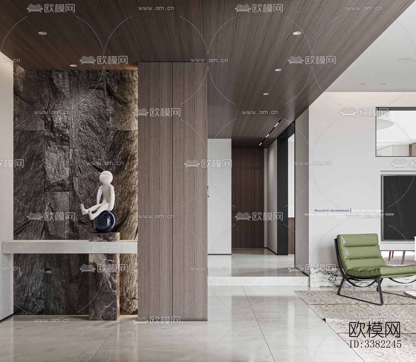 现代别墅效果图下载（渲染图9）