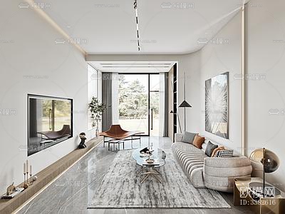 现代别墅效果图下载（渲染图5）