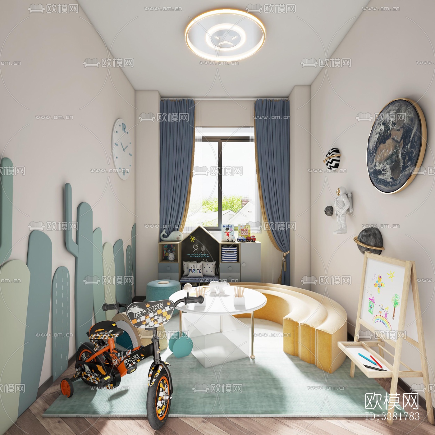 现代别墅效果图下载（渲染图5）