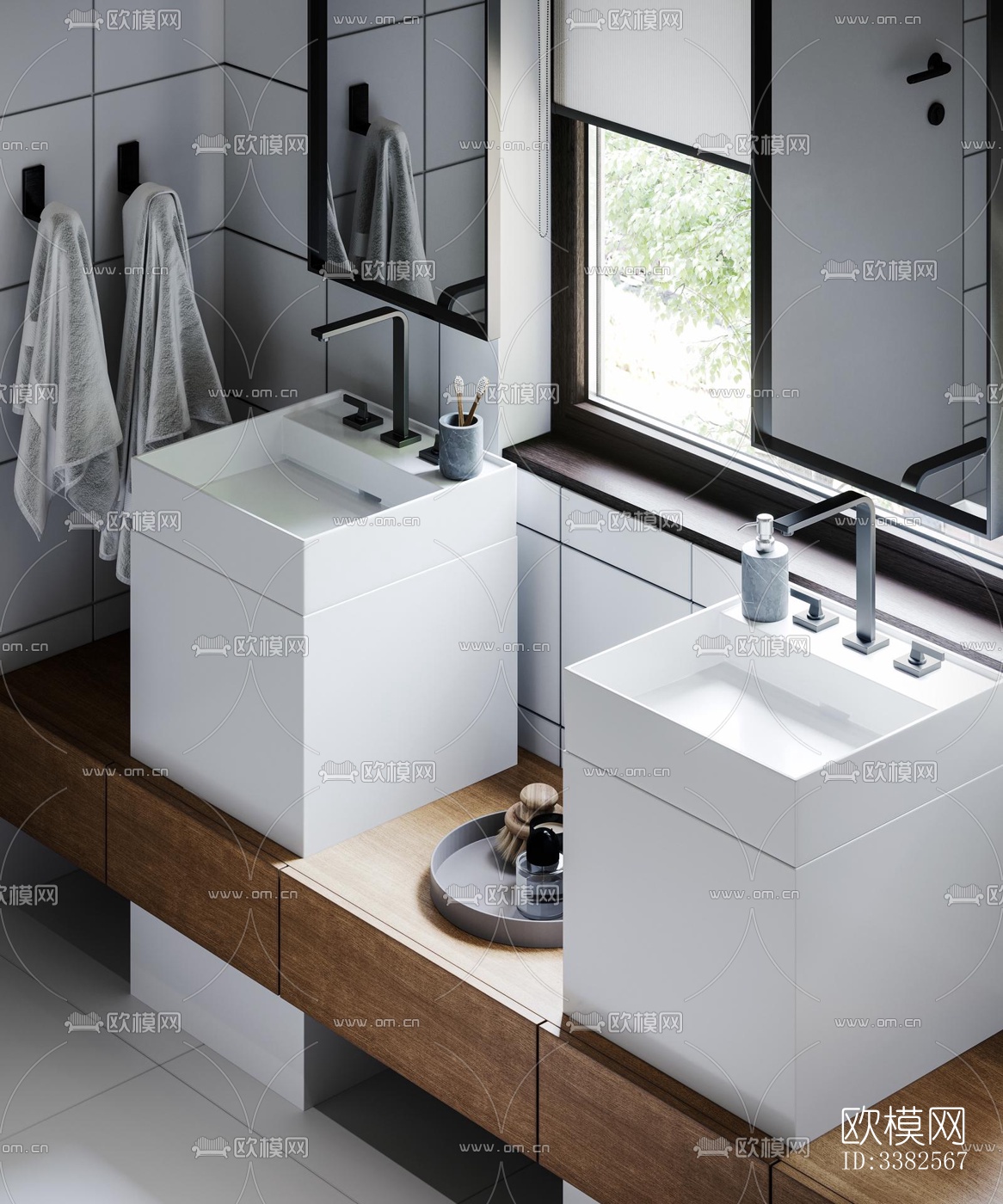 现代别墅效果图下载（渲染图11）