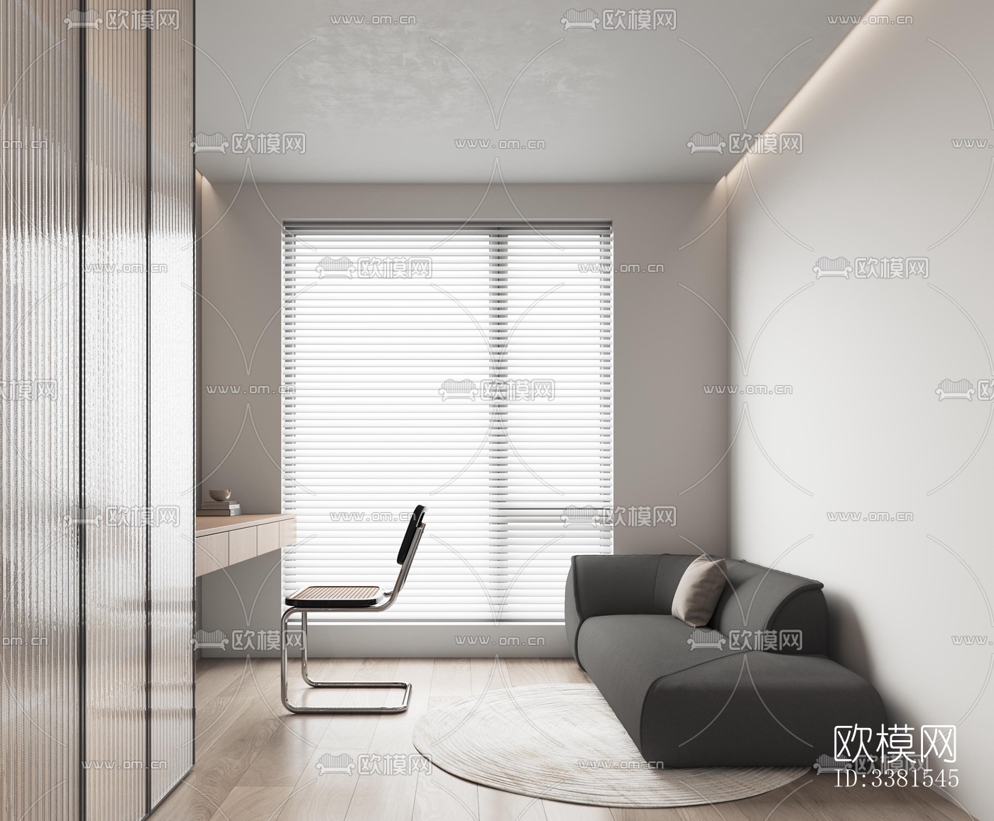 现代别墅效果图下载（渲染图12）