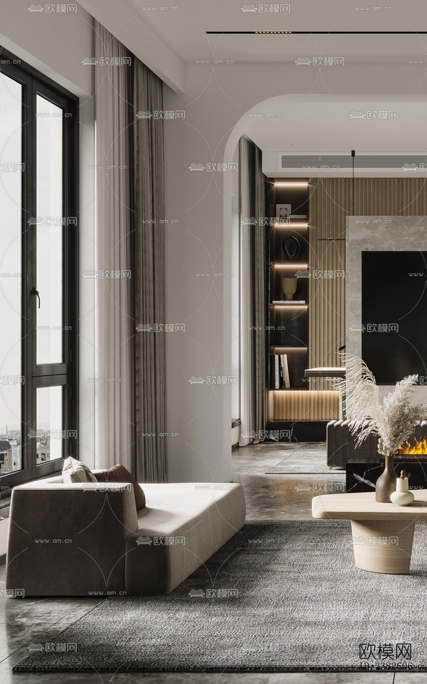 现代别墅效果图下载（渲染图6）