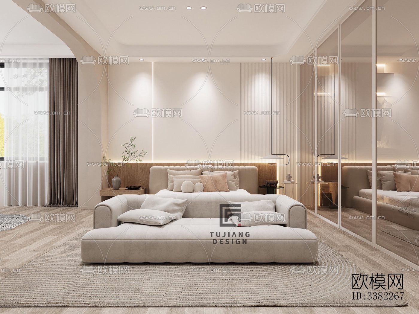 现代别墅效果图下载（渲染图7）