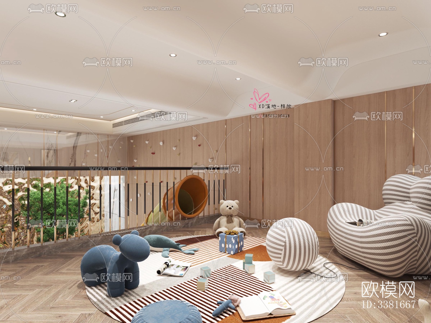 现代别墅效果图下载（渲染图5）