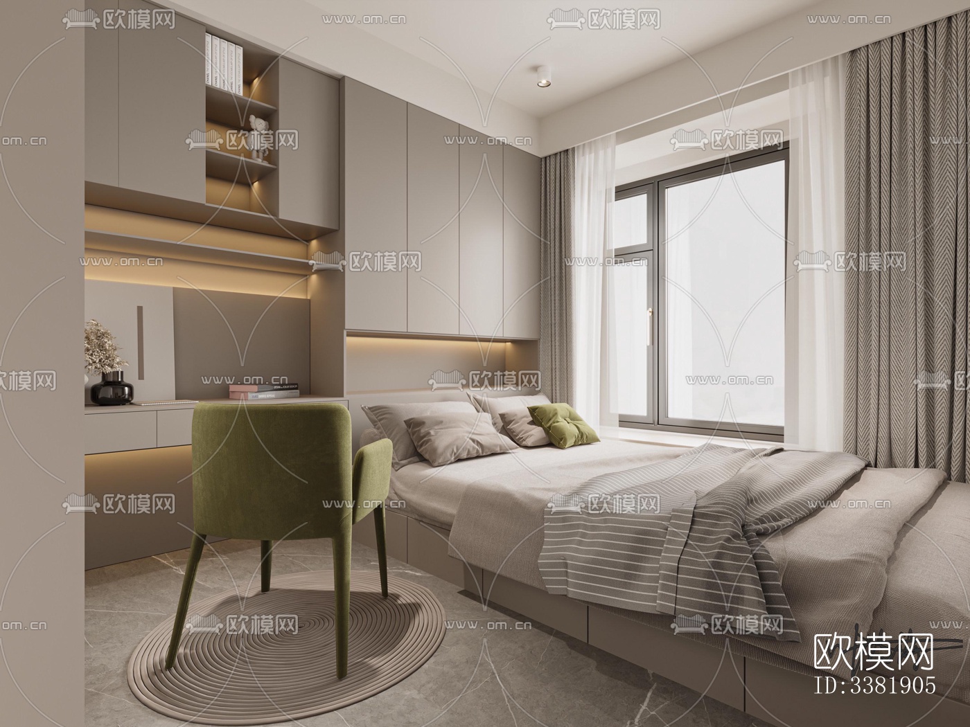 现代别墅效果图下载（渲染图2）