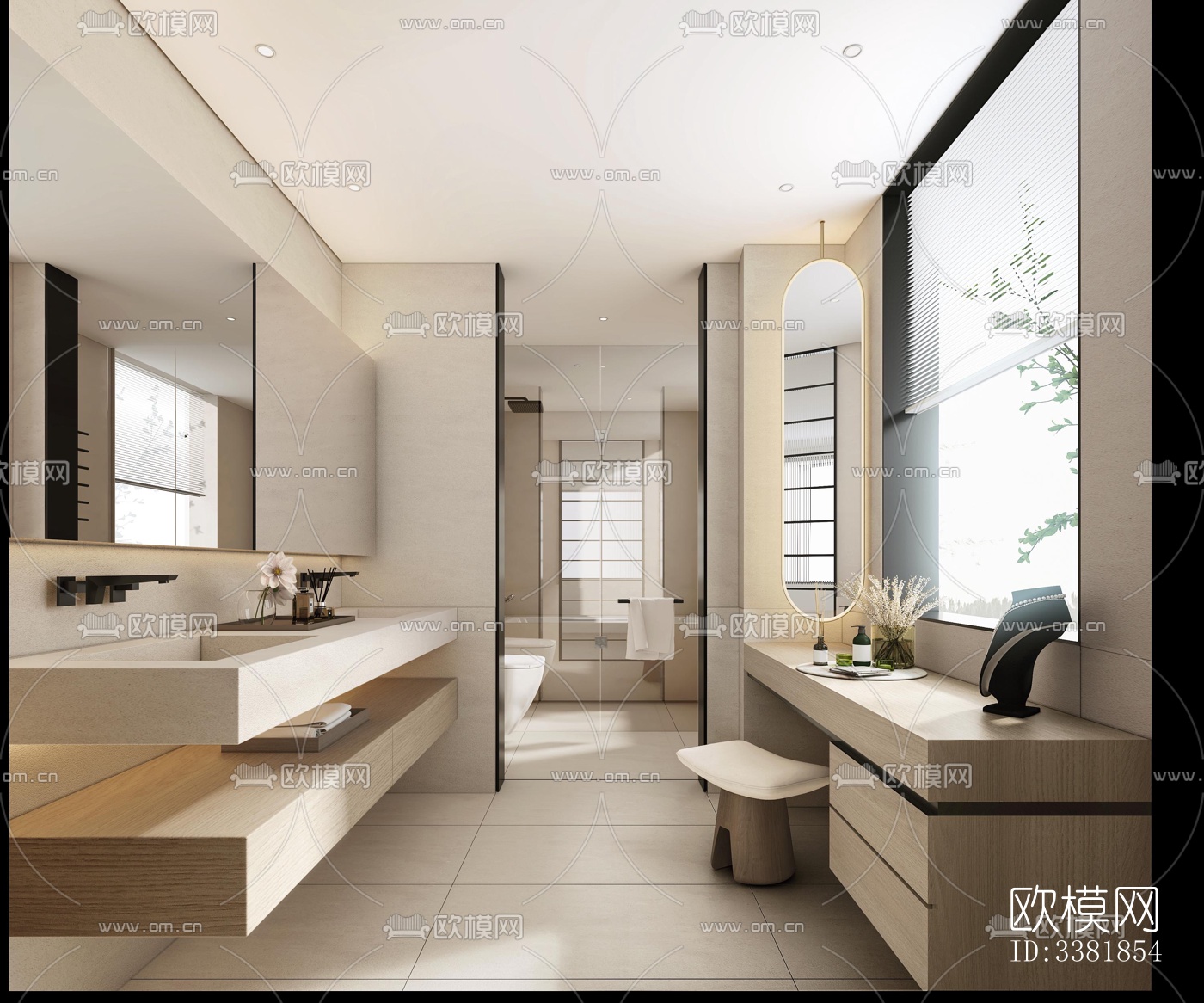 现代别墅效果图下载（渲染图16）