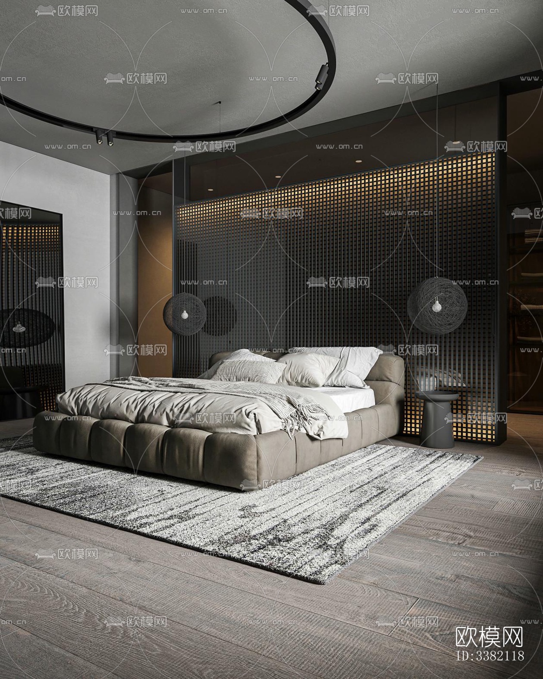 现代别墅效果图下载（渲染图3）