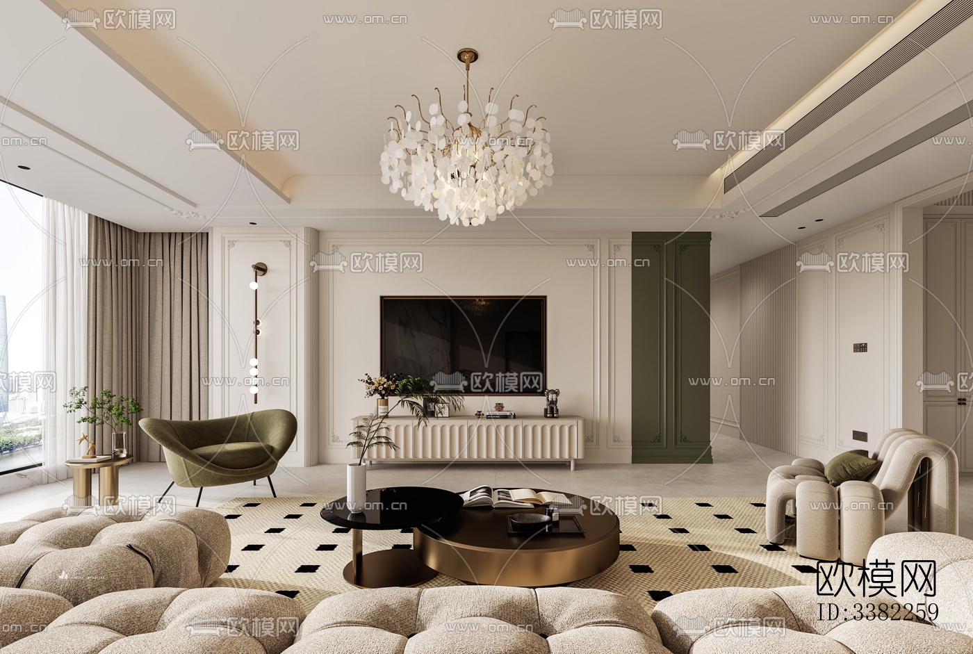 现代别墅效果图下载（渲染图2）