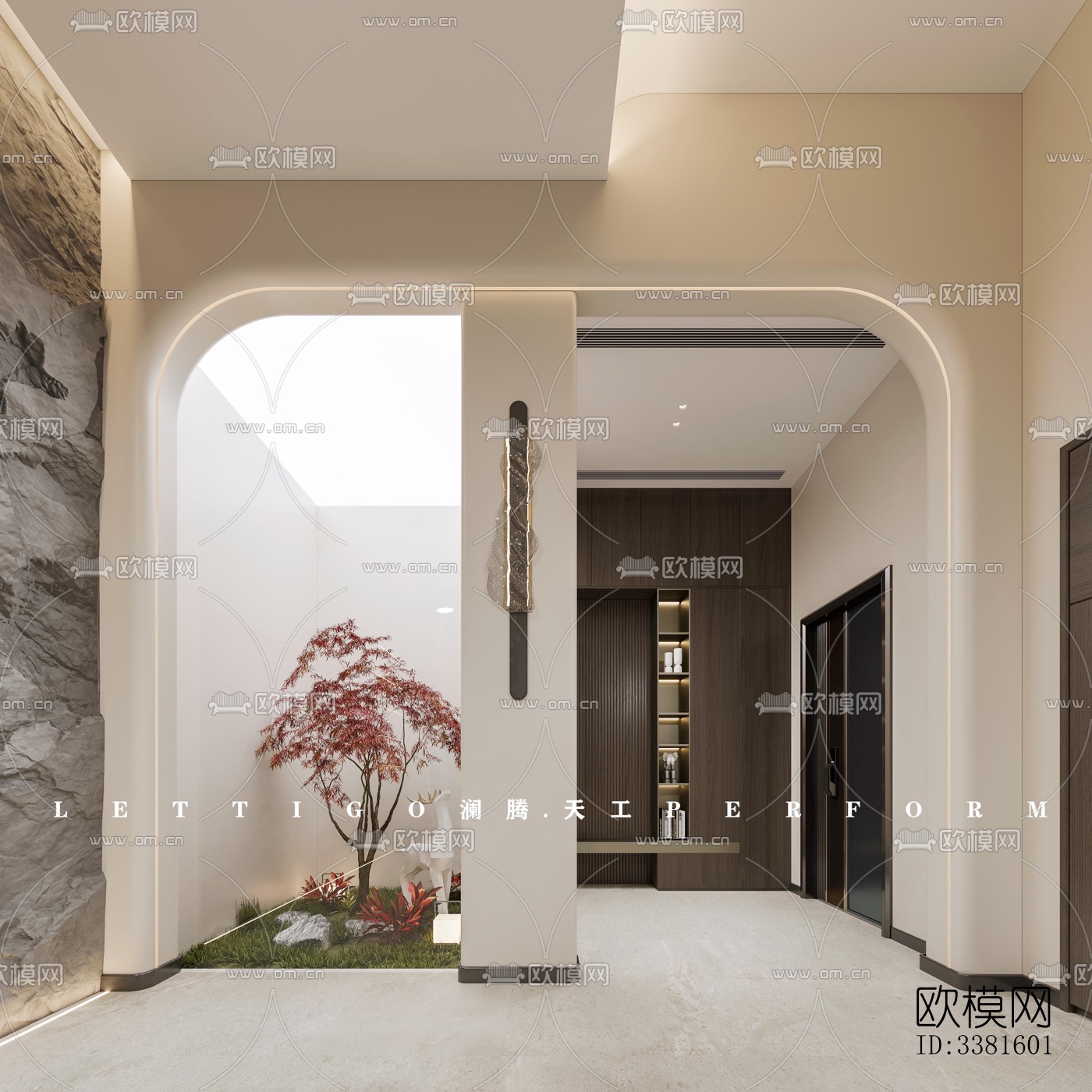 现代别墅效果图下载（渲染图10）