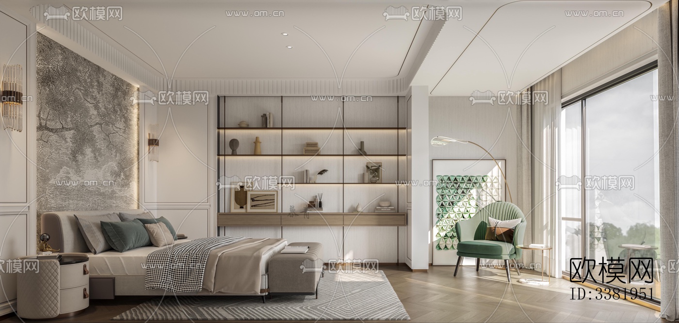 现代别墅效果图下载（渲染图6）