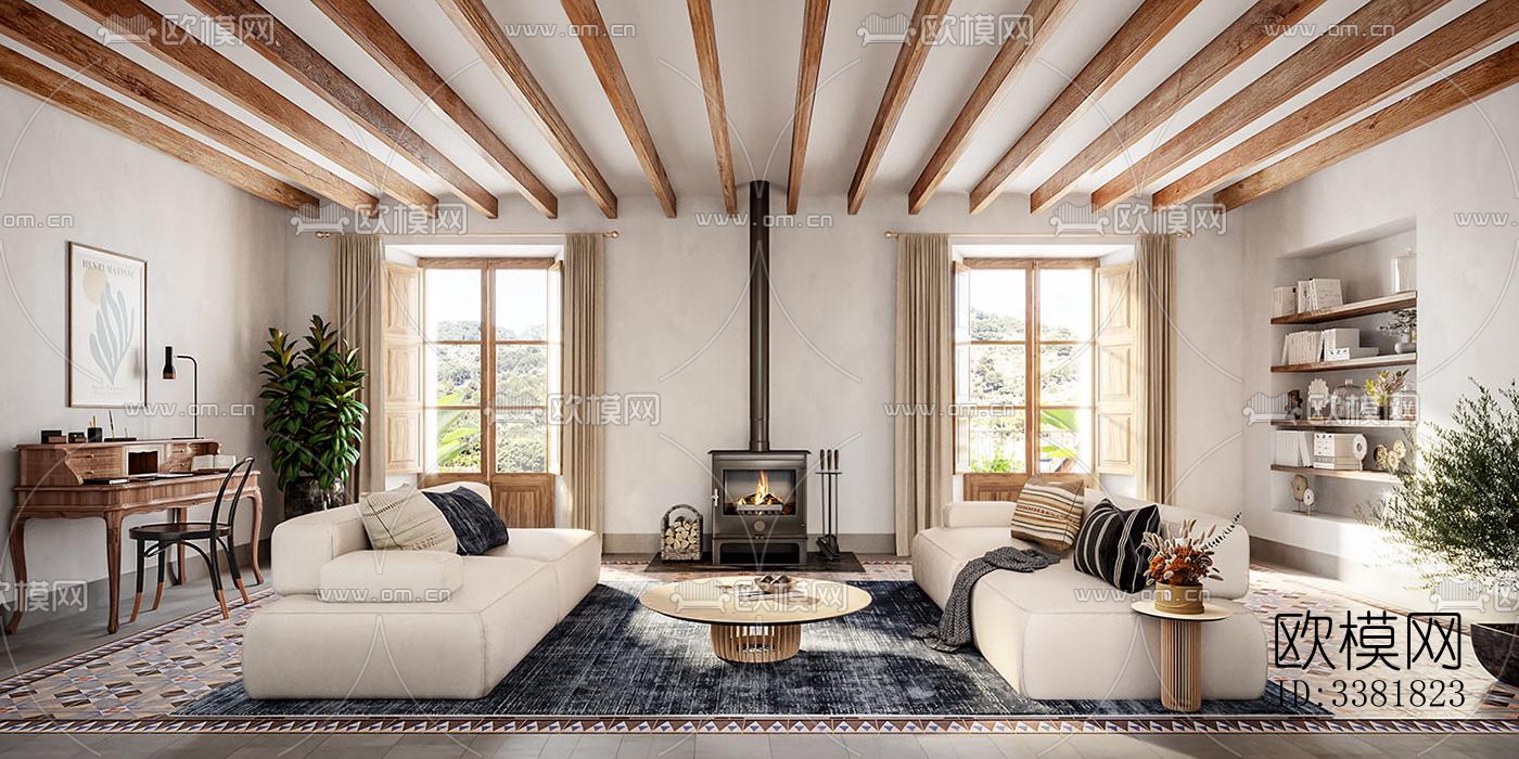 现代别墅效果图下载（渲染图8）