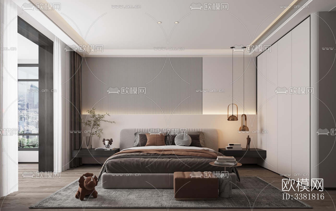 现代别墅效果图下载（渲染图4）