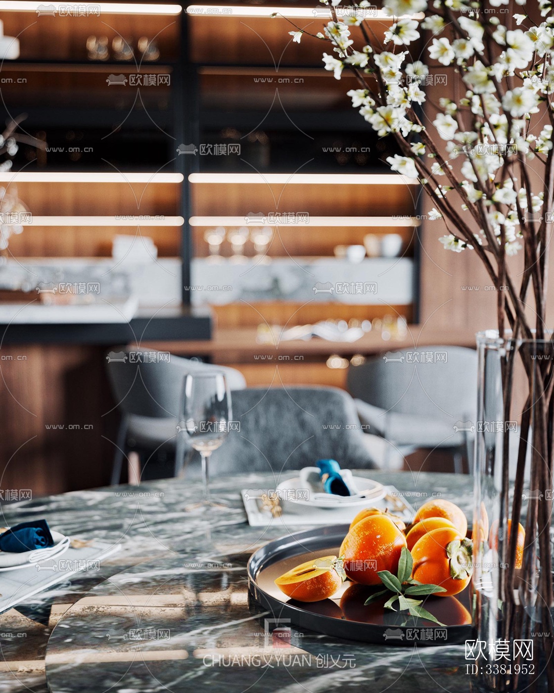 现代别墅效果图下载（渲染图5）