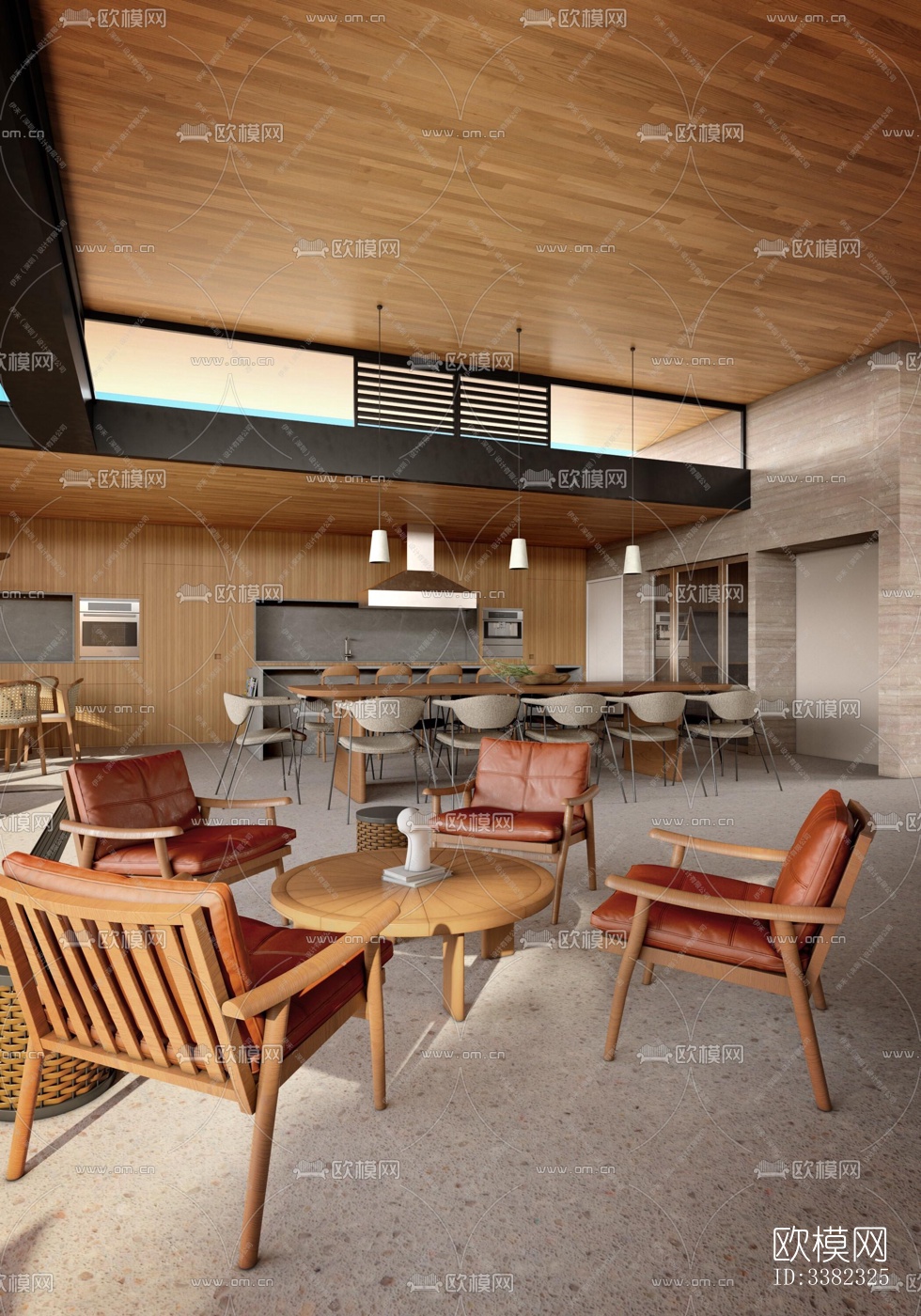 现代别墅效果图下载（渲染图5）