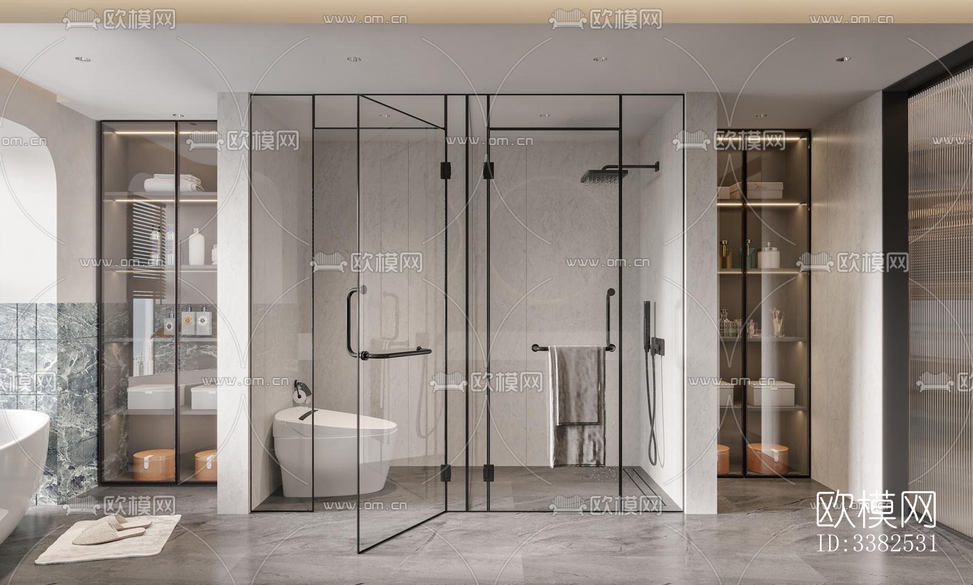 现代别墅效果图下载（渲染图1）