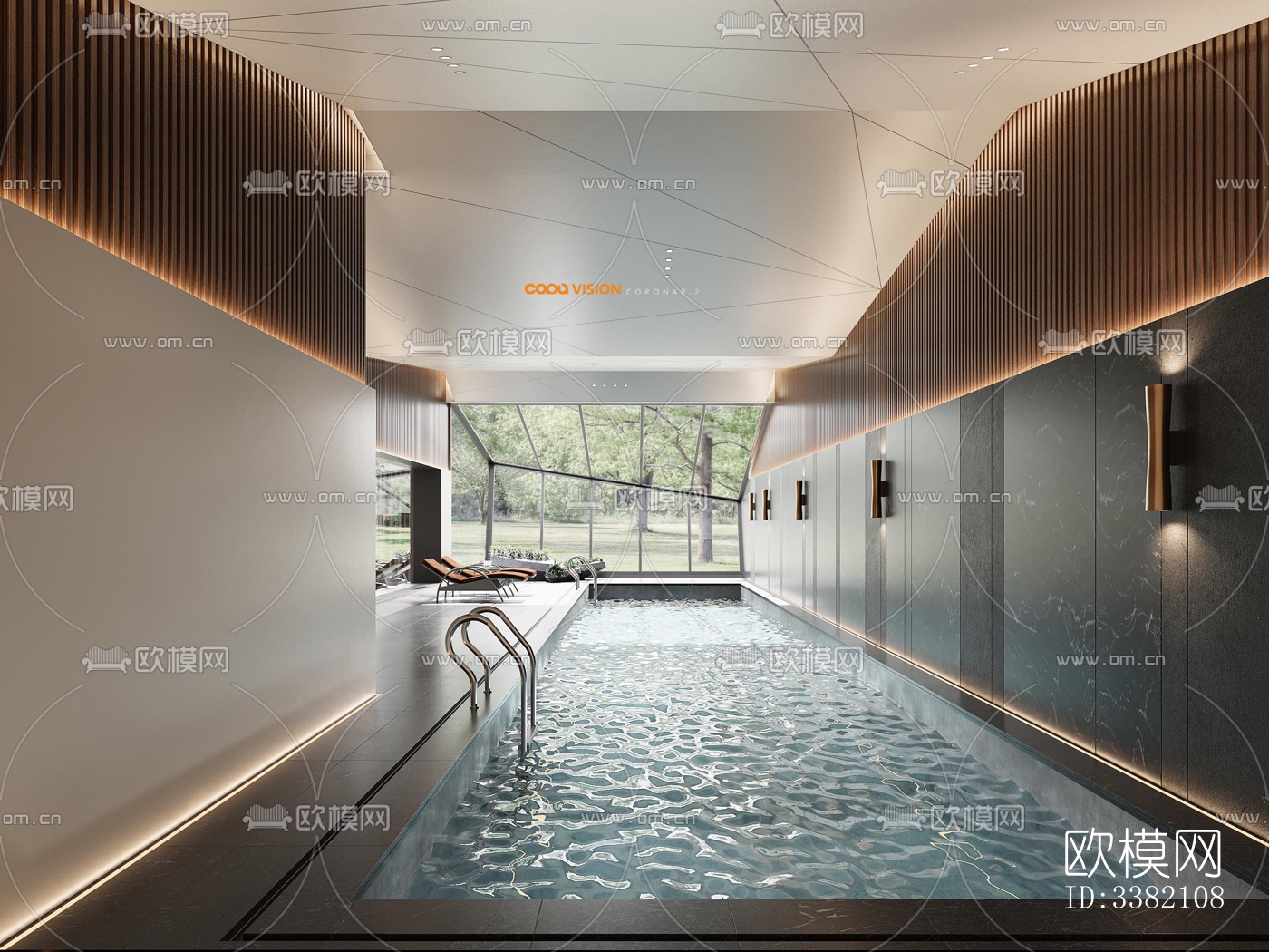 现代别墅效果图下载（渲染图5）