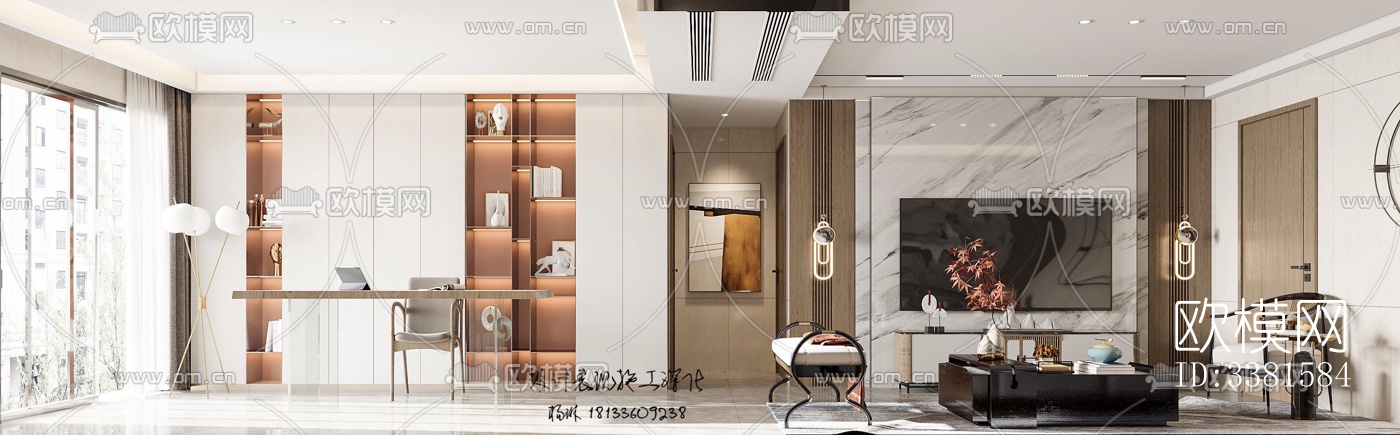 现代别墅效果图下载（渲染图4）