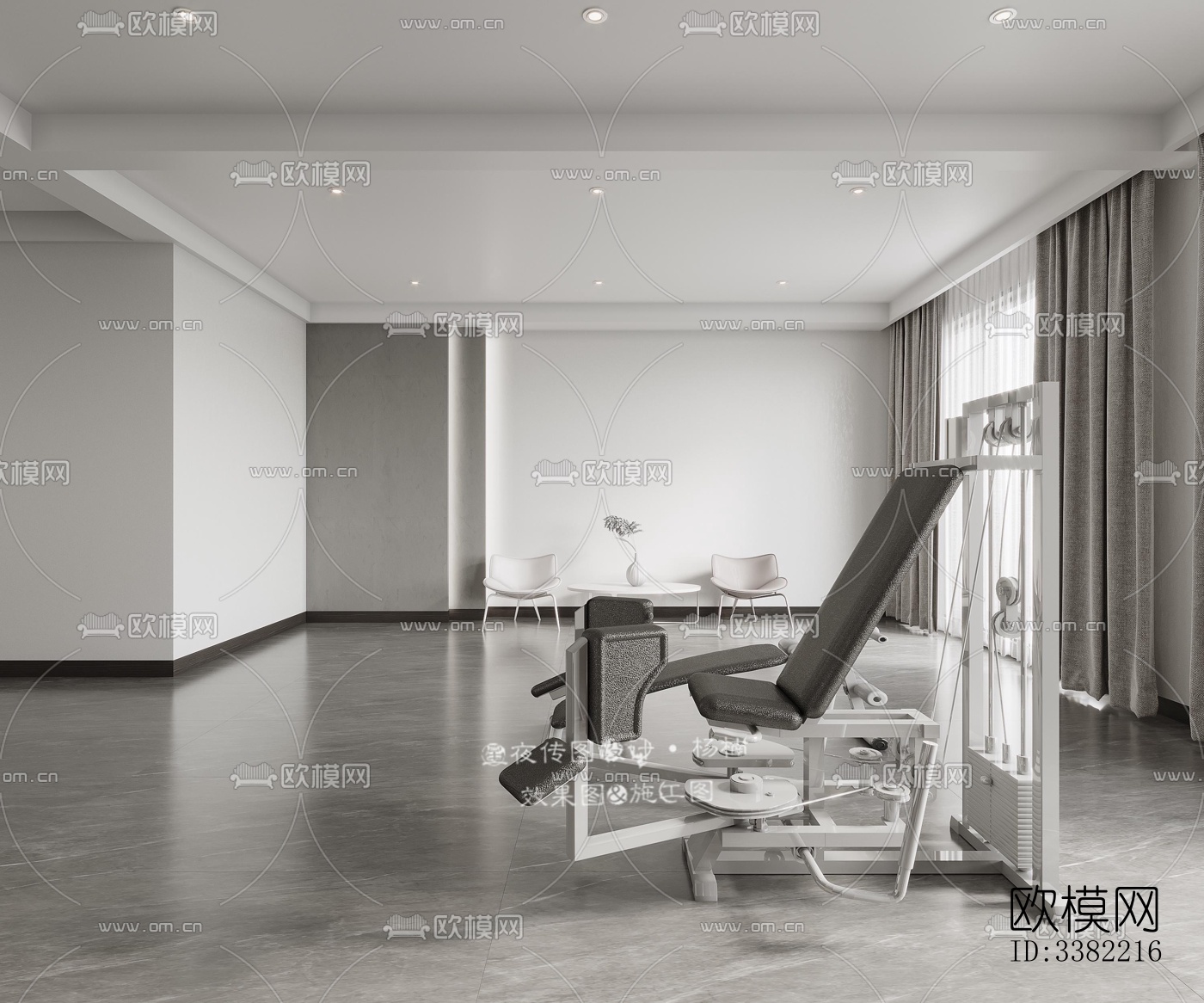 现代别墅效果图下载（渲染图8）