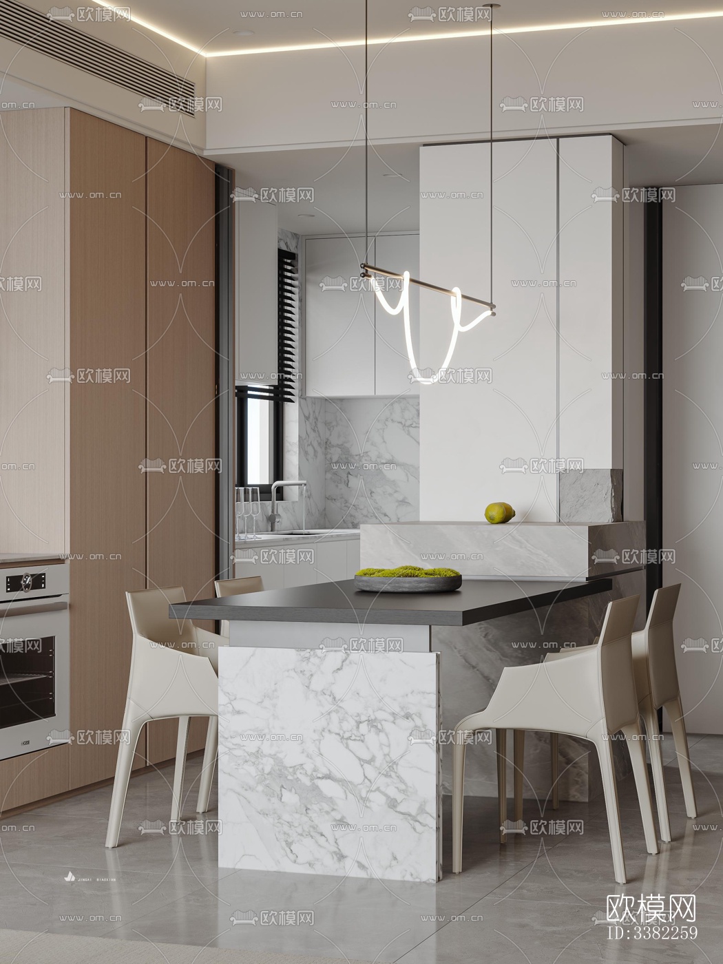 现代别墅效果图下载（渲染图8）