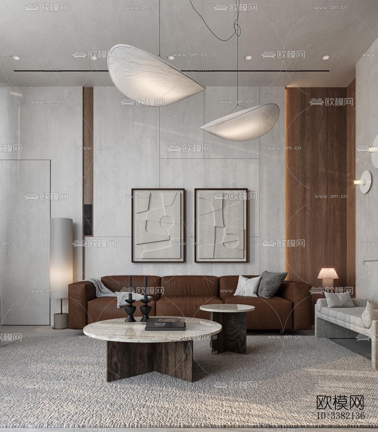 现代别墅效果图下载（渲染图8）