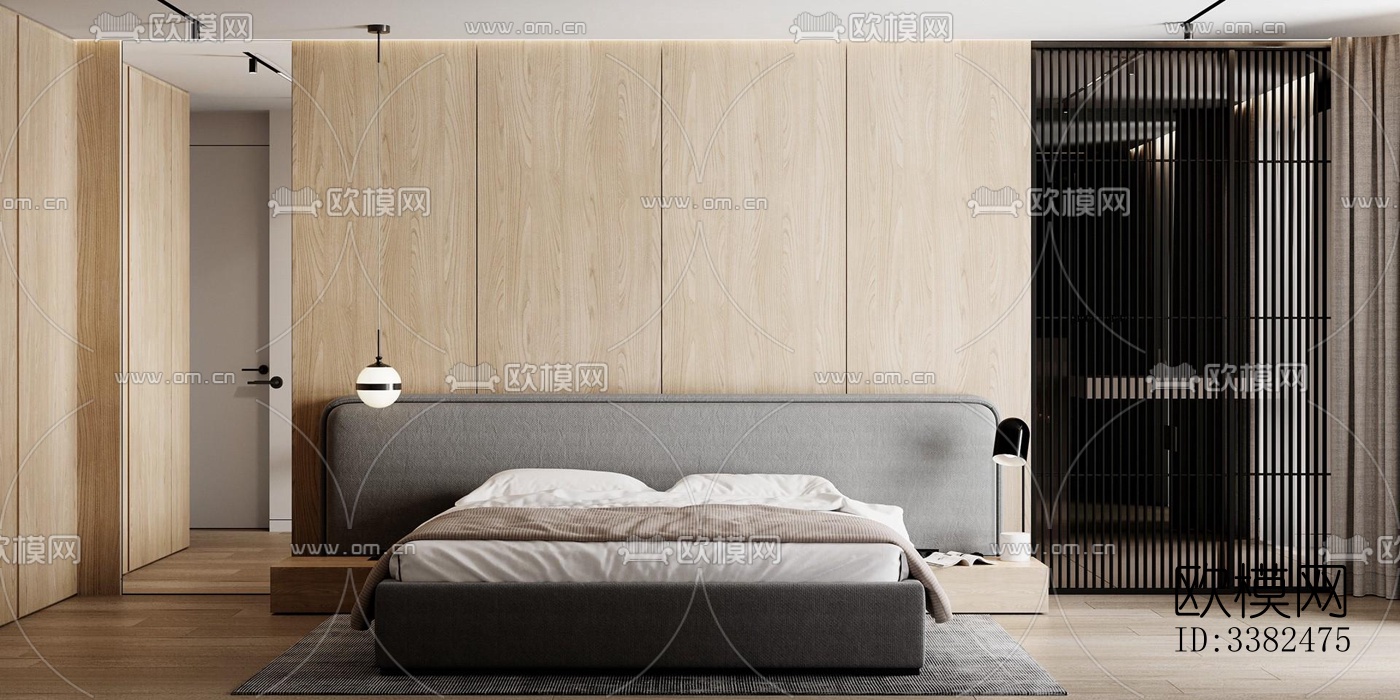 现代别墅效果图下载（渲染图7）