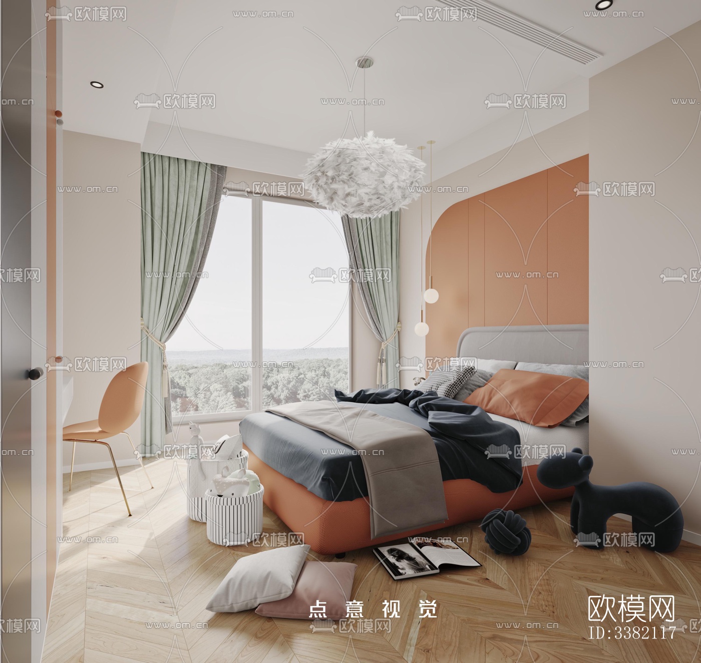 现代别墅效果图下载（渲染图11）