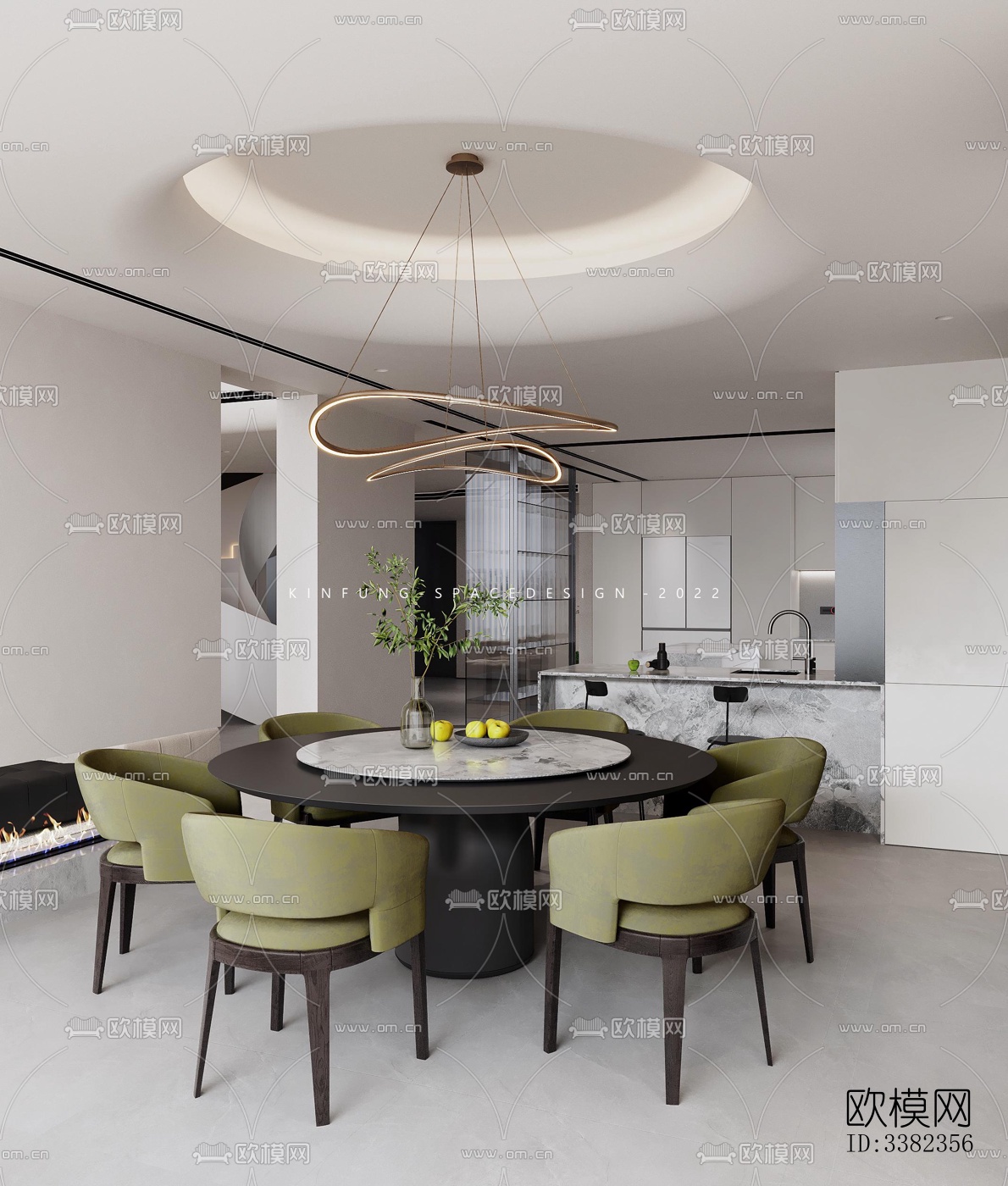 现代别墅效果图下载（渲染图17）