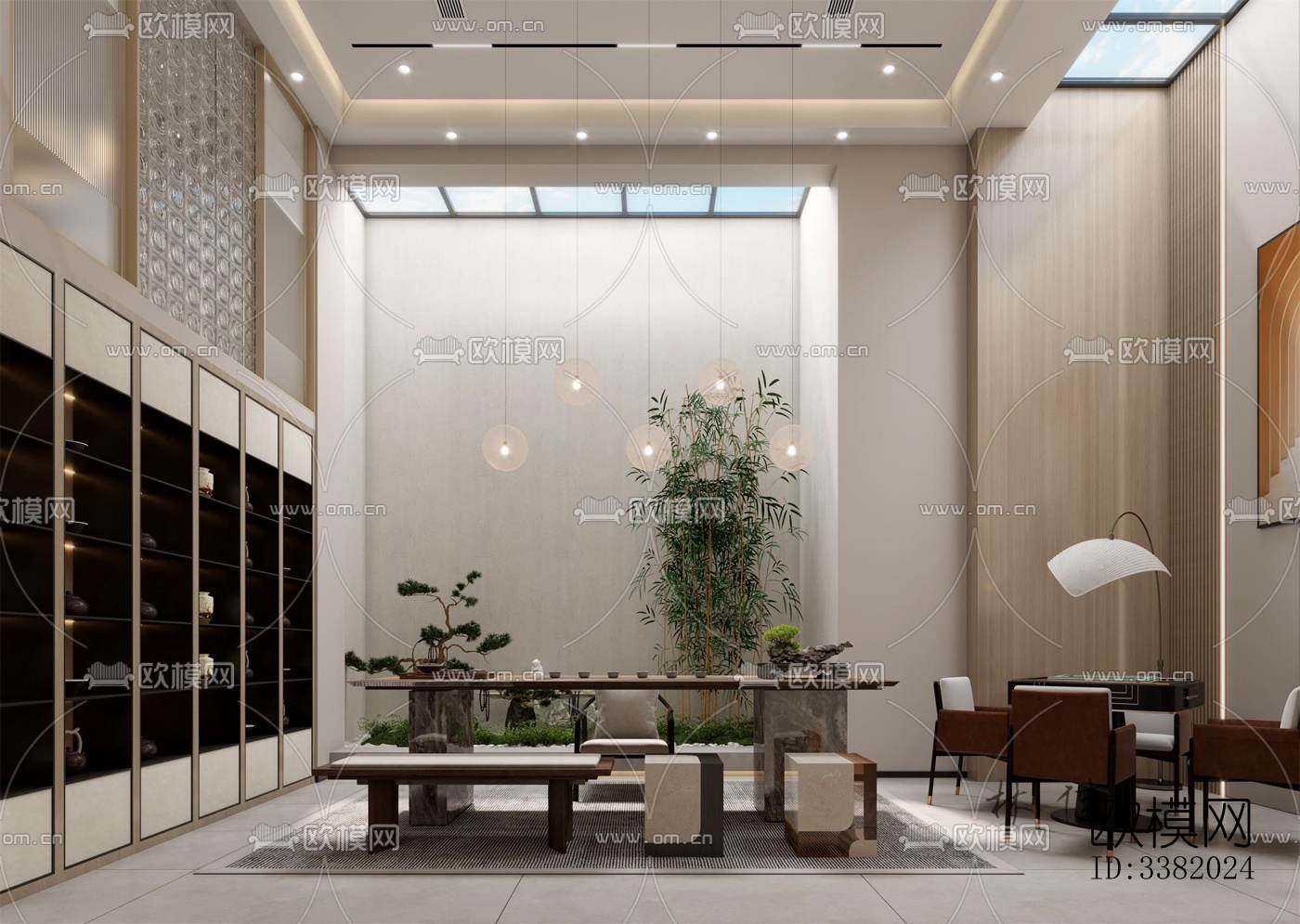 现代别墅效果图下载（渲染图6）