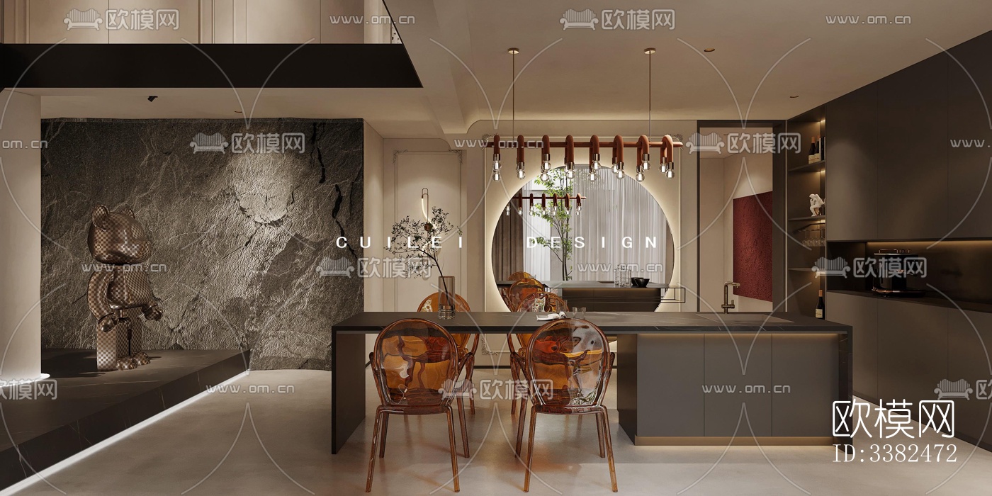 现代别墅效果图下载（渲染图13）