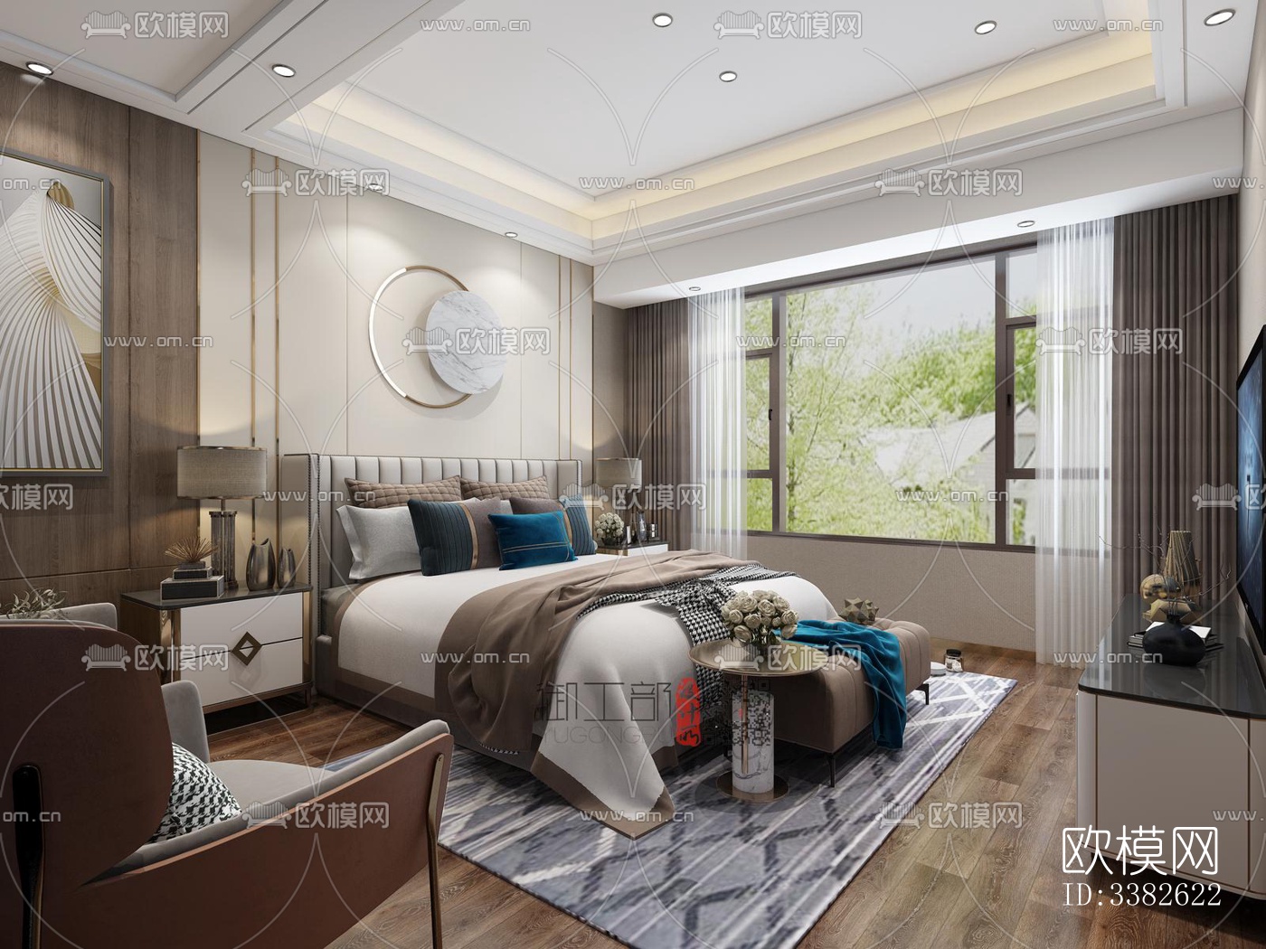 现代别墅效果图下载（渲染图7）