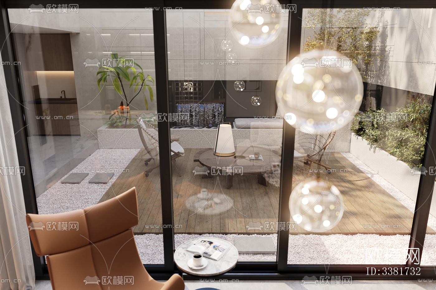 现代别墅效果图下载（渲染图6）