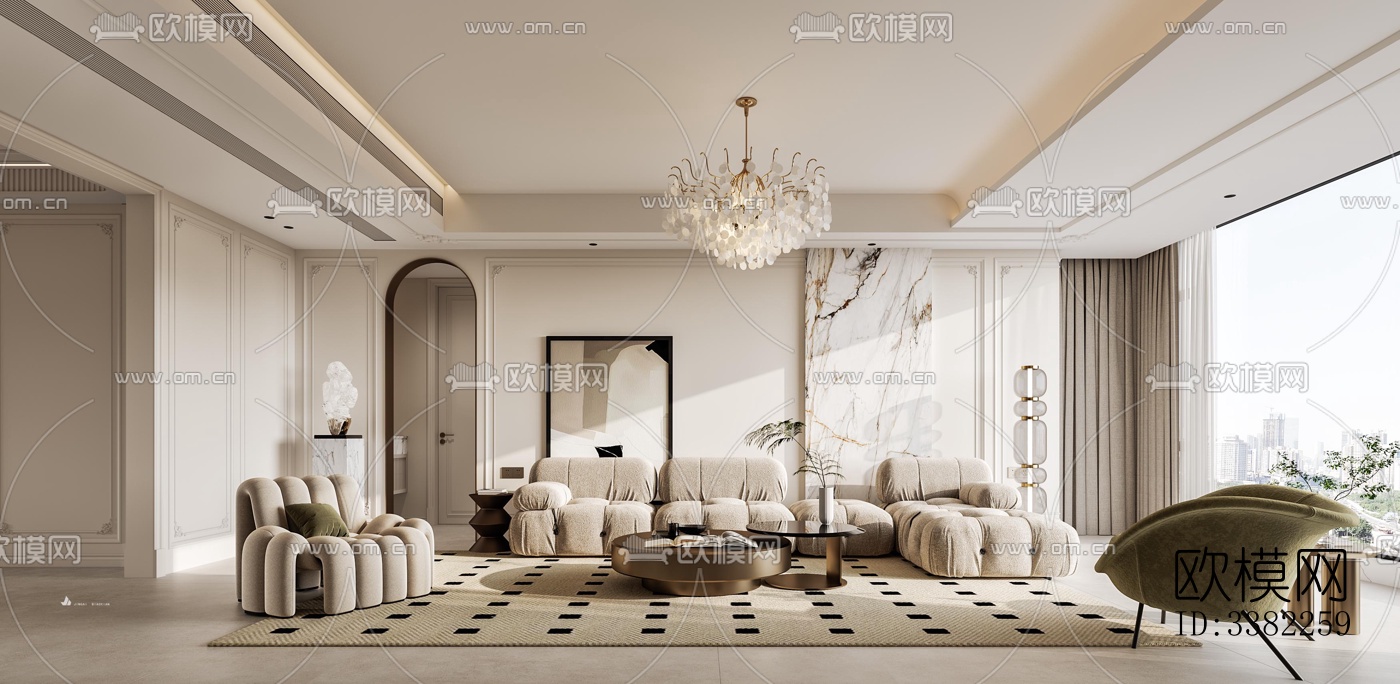 现代别墅效果图下载（渲染图13）